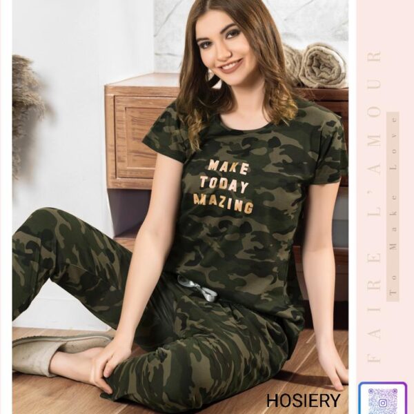 Amazing Army Look Airport & Nightsuit Outfit